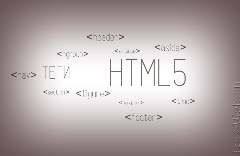 Новые теги HTML5